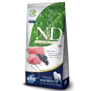 FARMINA N&D PRIME – LAMB & BLUEBERRY ADULT MAXI – 12kg
