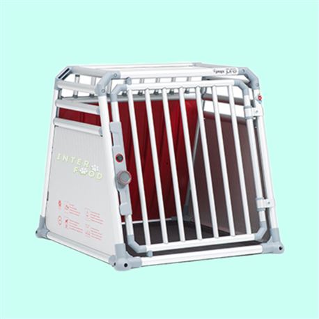4Pets PRO 3 – Box in alluminio per auto – L