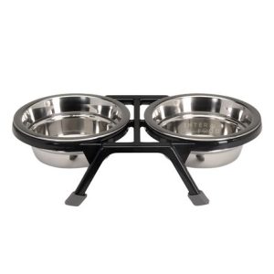 CAMON Set stand in ABS con due ciotole da 480ml