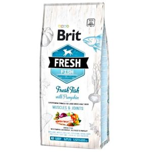 Brit Fresh Fish with Pumpkin Adult Large Muscles & Joints – 12kg